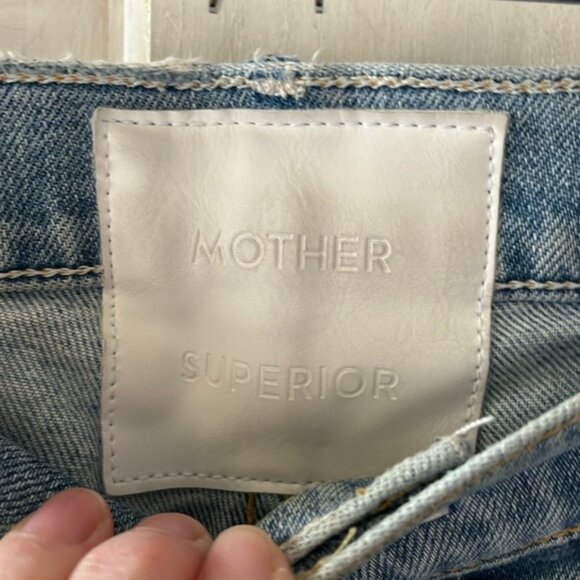 Mother Jeans The Sinner distressed cropped jeans 28 Thanks For Nothin’ wash - Picture 4 of 7